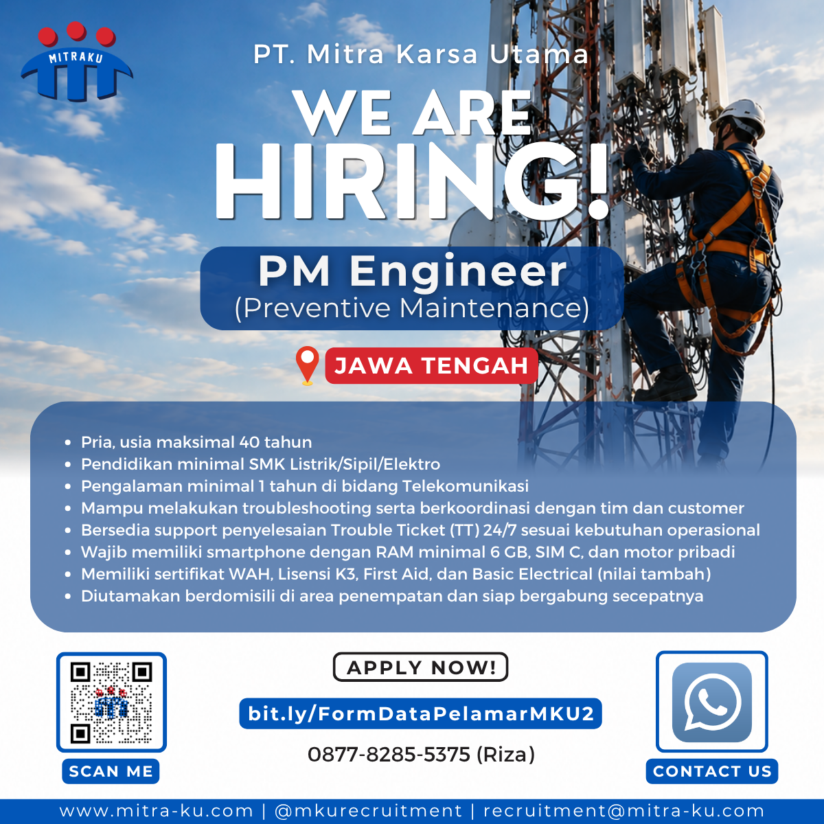 Preventive Maintenance Engineer